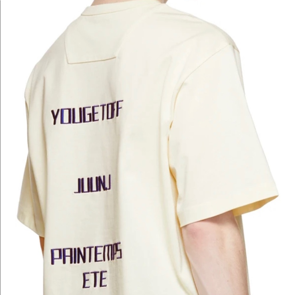 Juun.J  Off-White Cotton T-Shirt